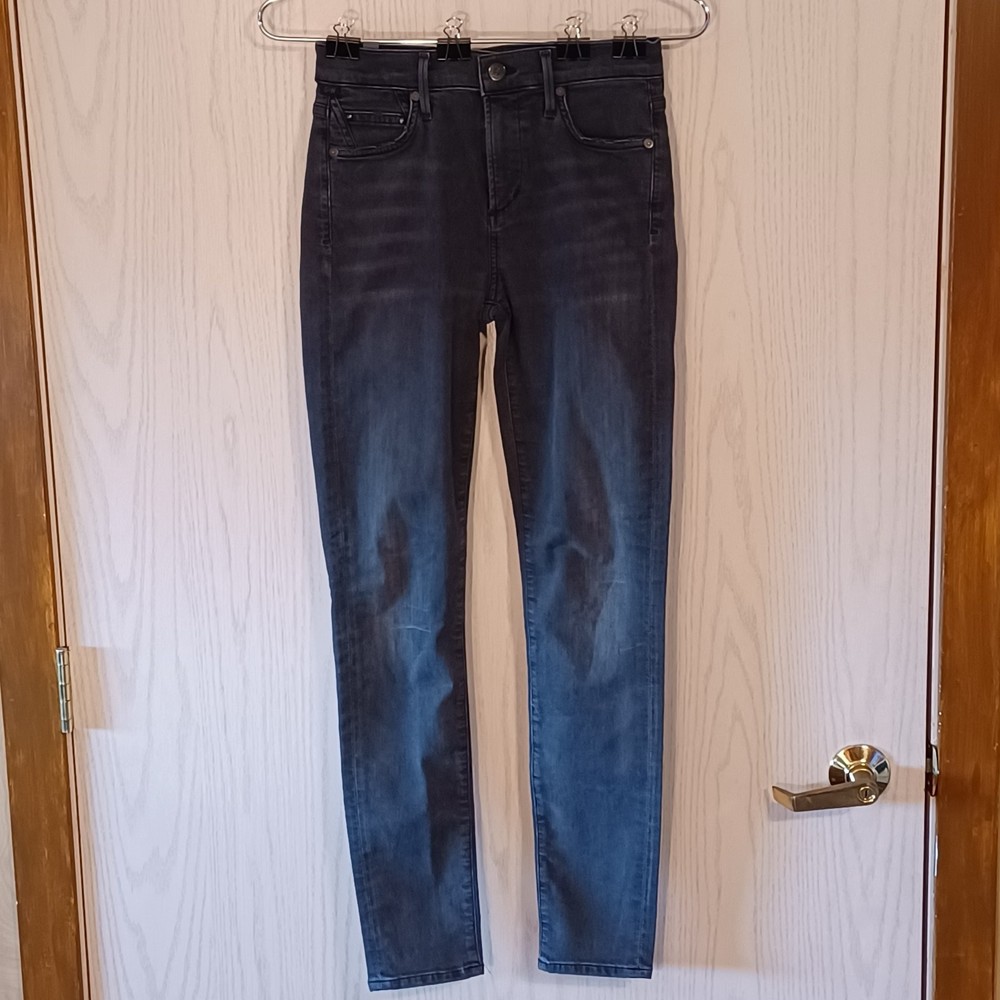 Citizens of Humanity Rocket Jeans, Size 26, Black, High-Rise, Skinny, 26W x 26L